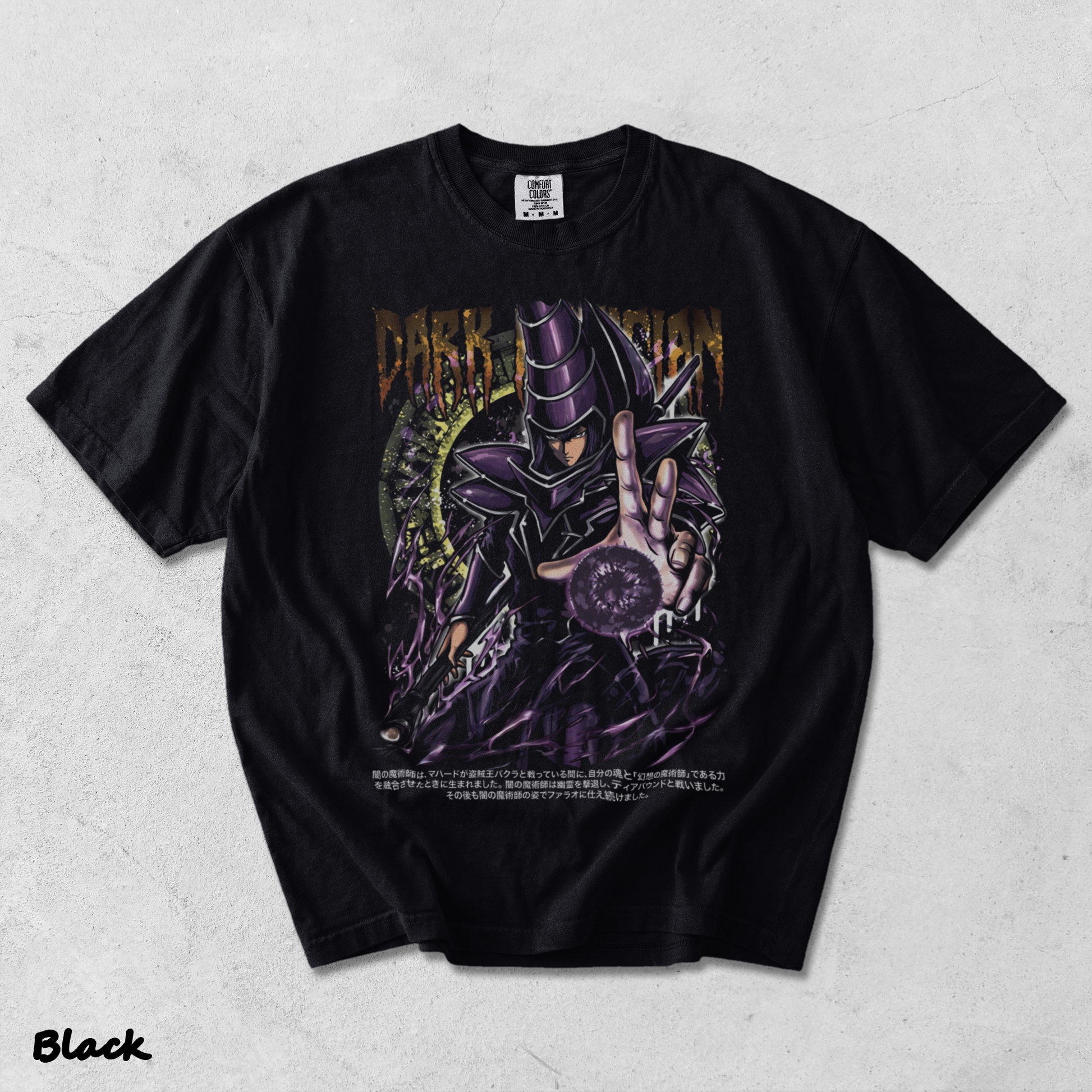 Dark Magician Yu-Gi-Oh - Black mockup