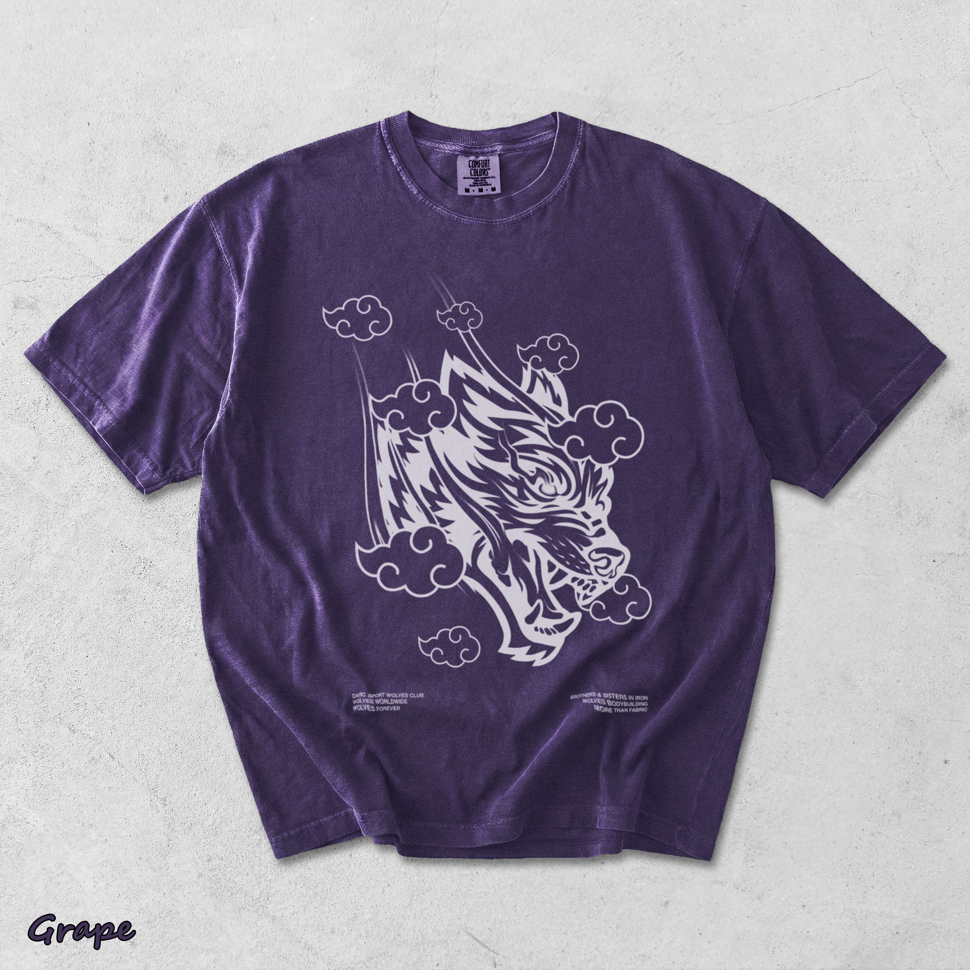 dark sport gym - Grape mockup