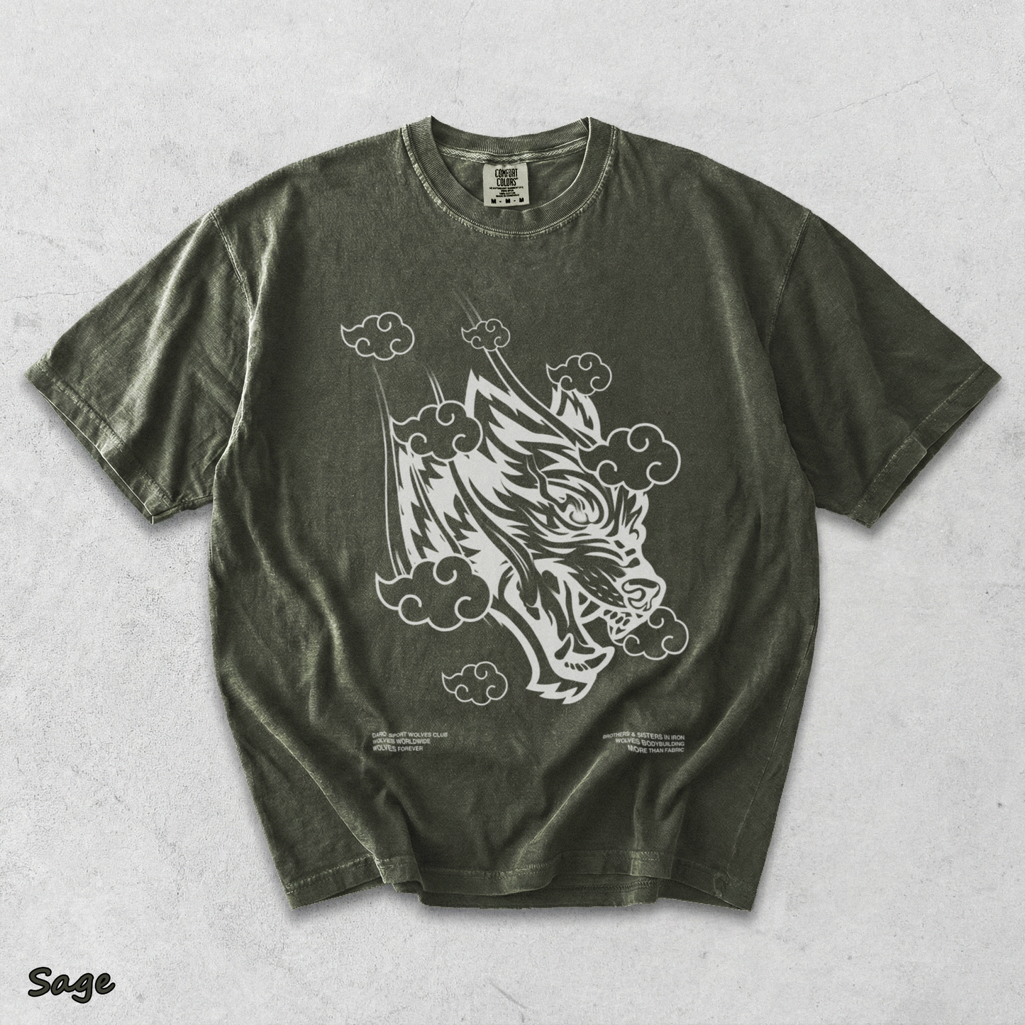 dark sport gym - Sage mockup