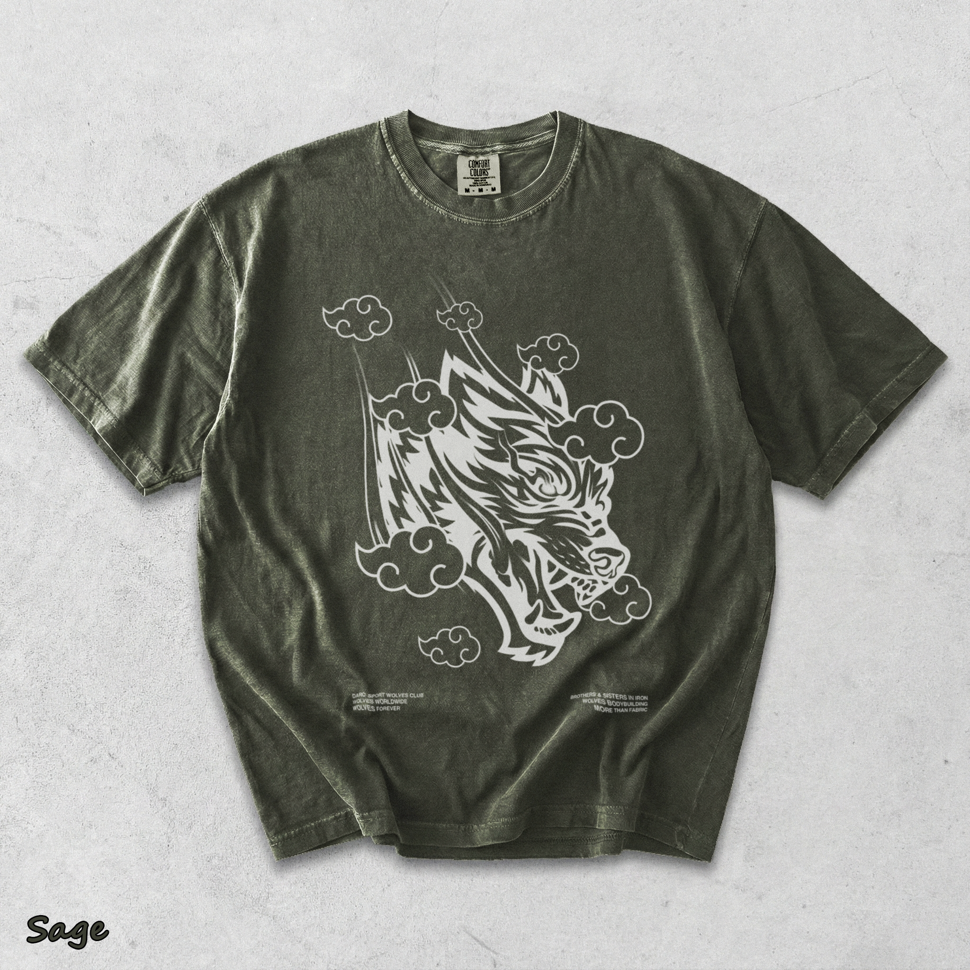 dark sport gym - Sage mockup