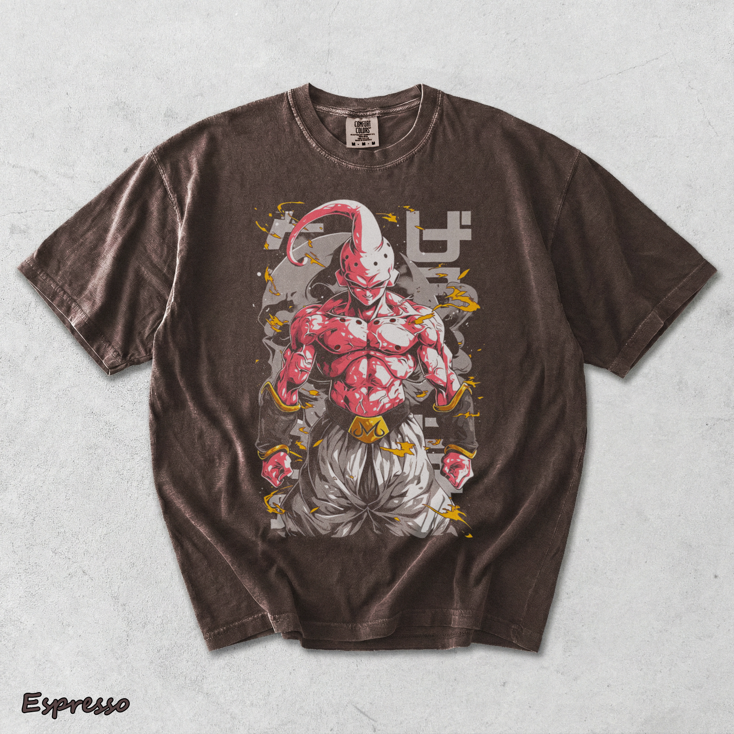 DBZ Majin Buu - Espresso mockup