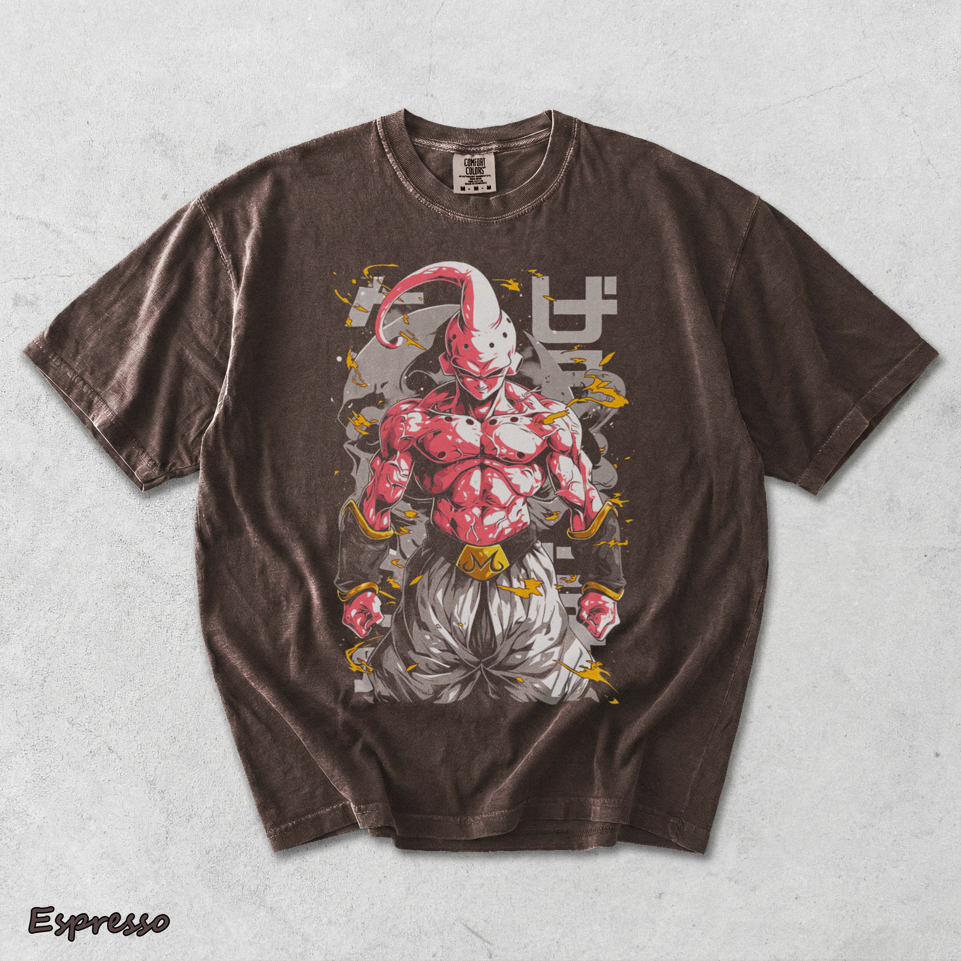 DBZ Majin Buu - Espresso mockup