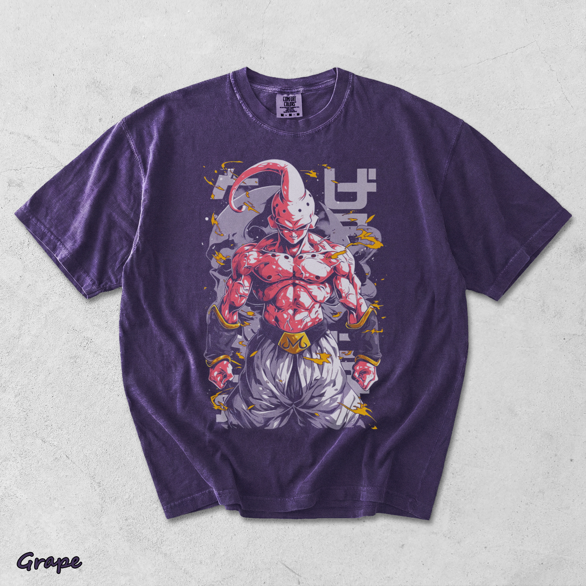 DBZ Majin Buu - Grape mockup