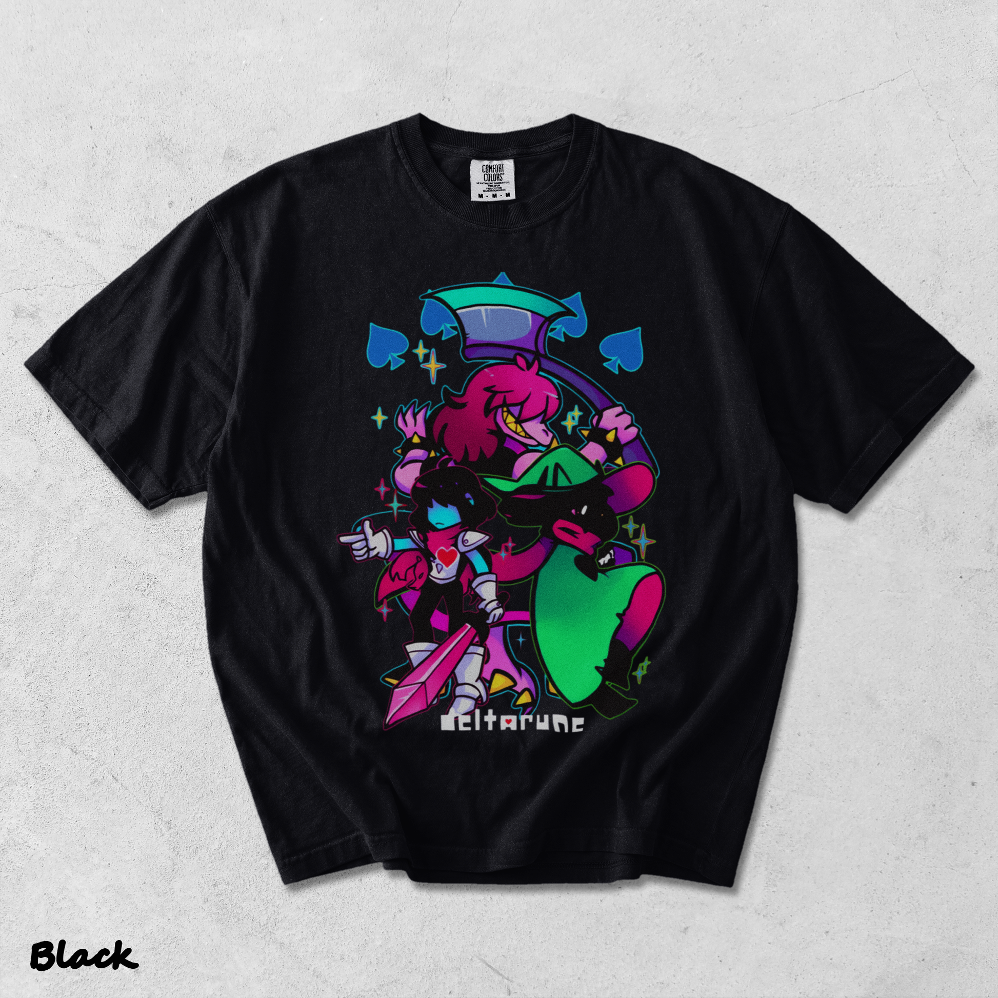 Deltarune - Black mockup