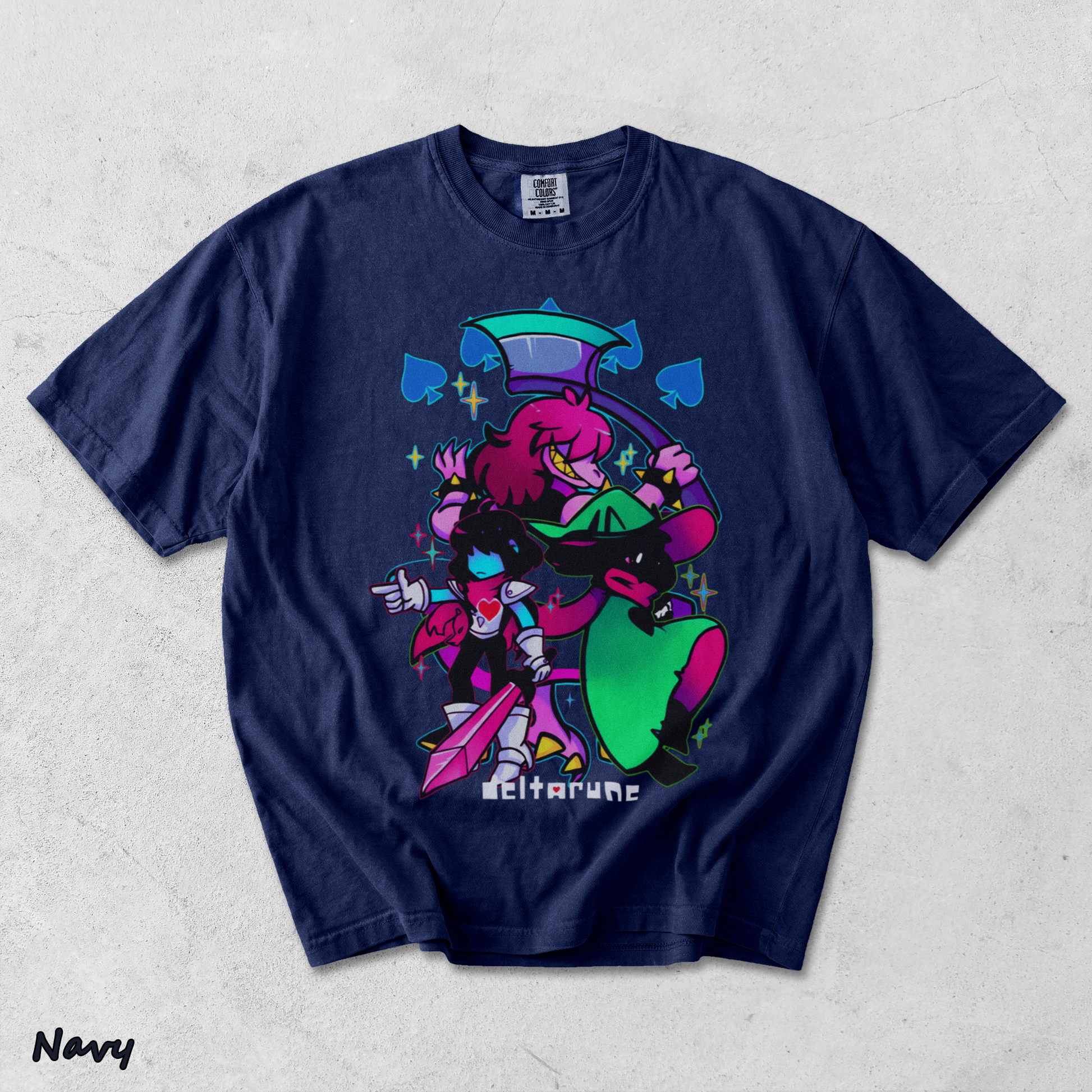 Deltarune - True Navy mockup