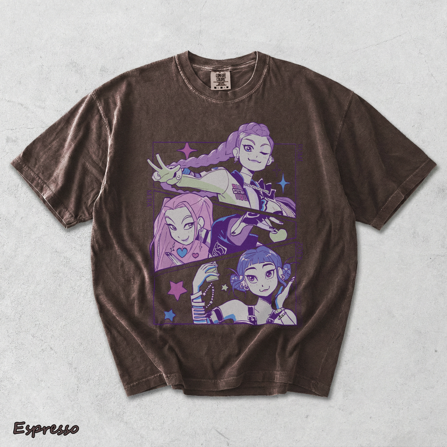 Demon Hunters Huntrix - Espresso mockup