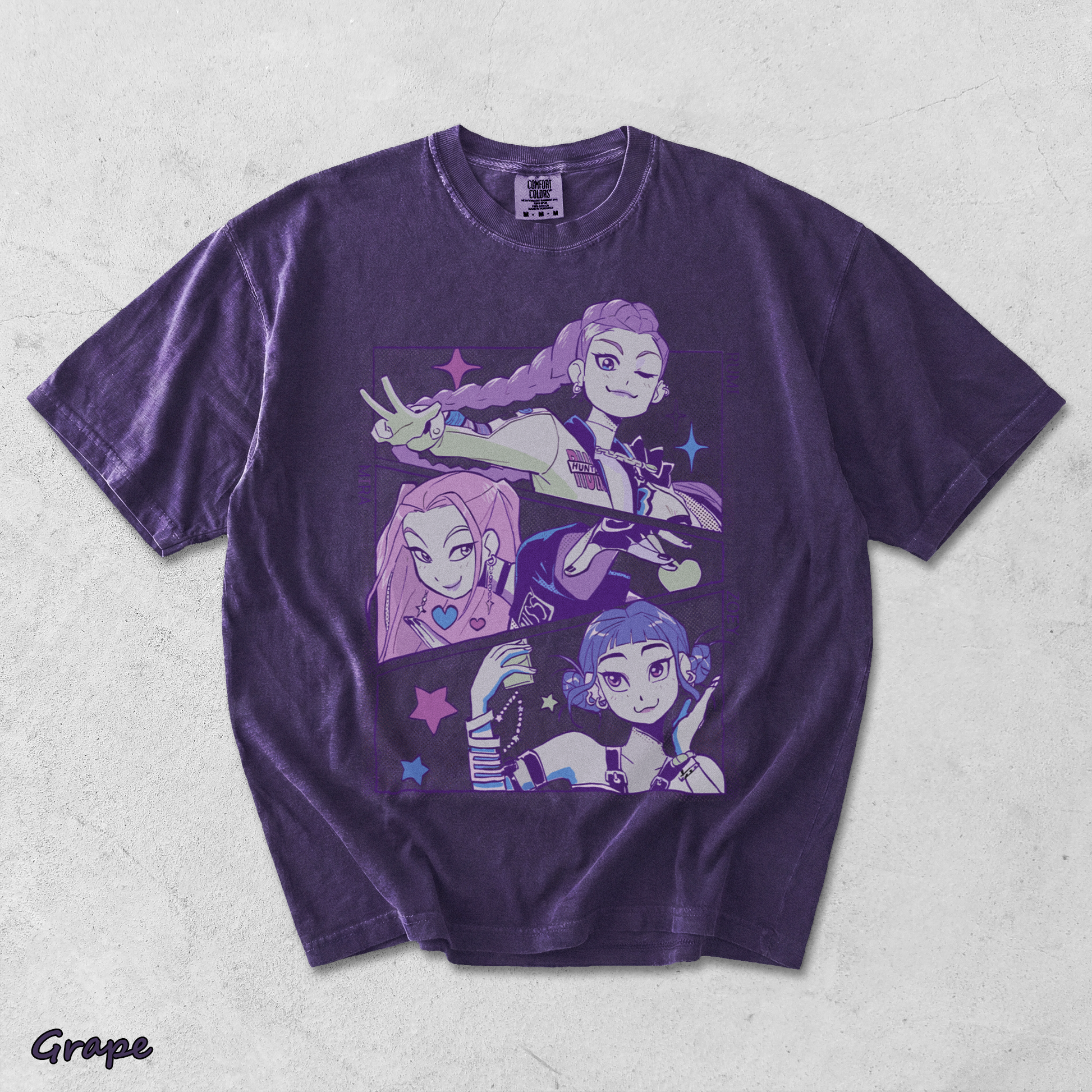 Demon Hunters Huntrix - Grape mockup