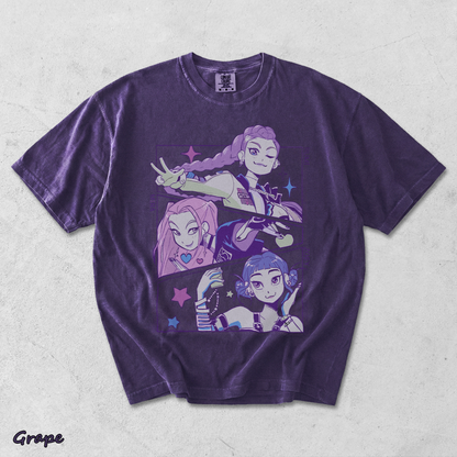 Demon Hunters Huntrix - Grape mockup