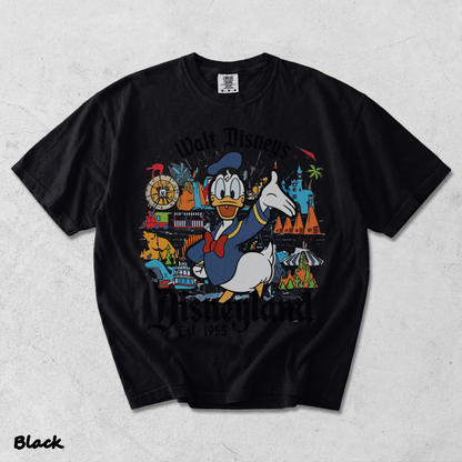 disney duck - Black mockup