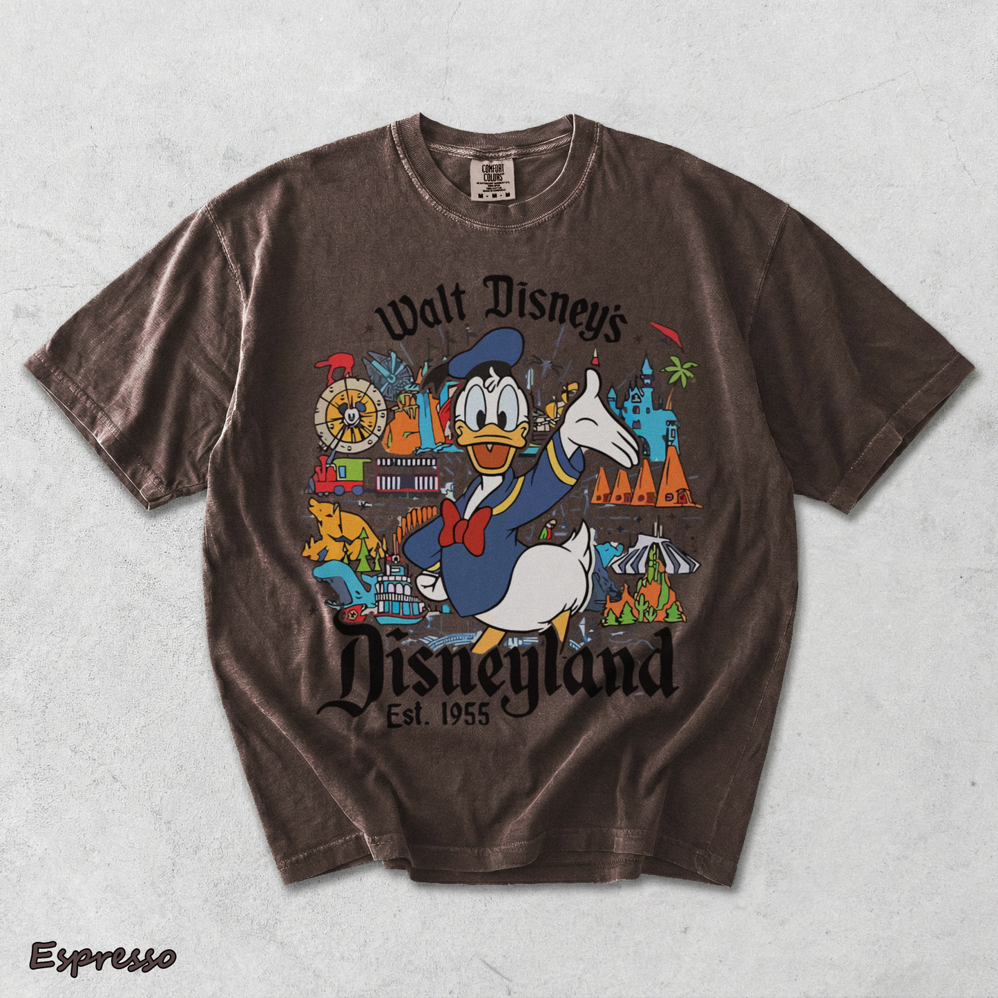 disney duck - Espresso mockup