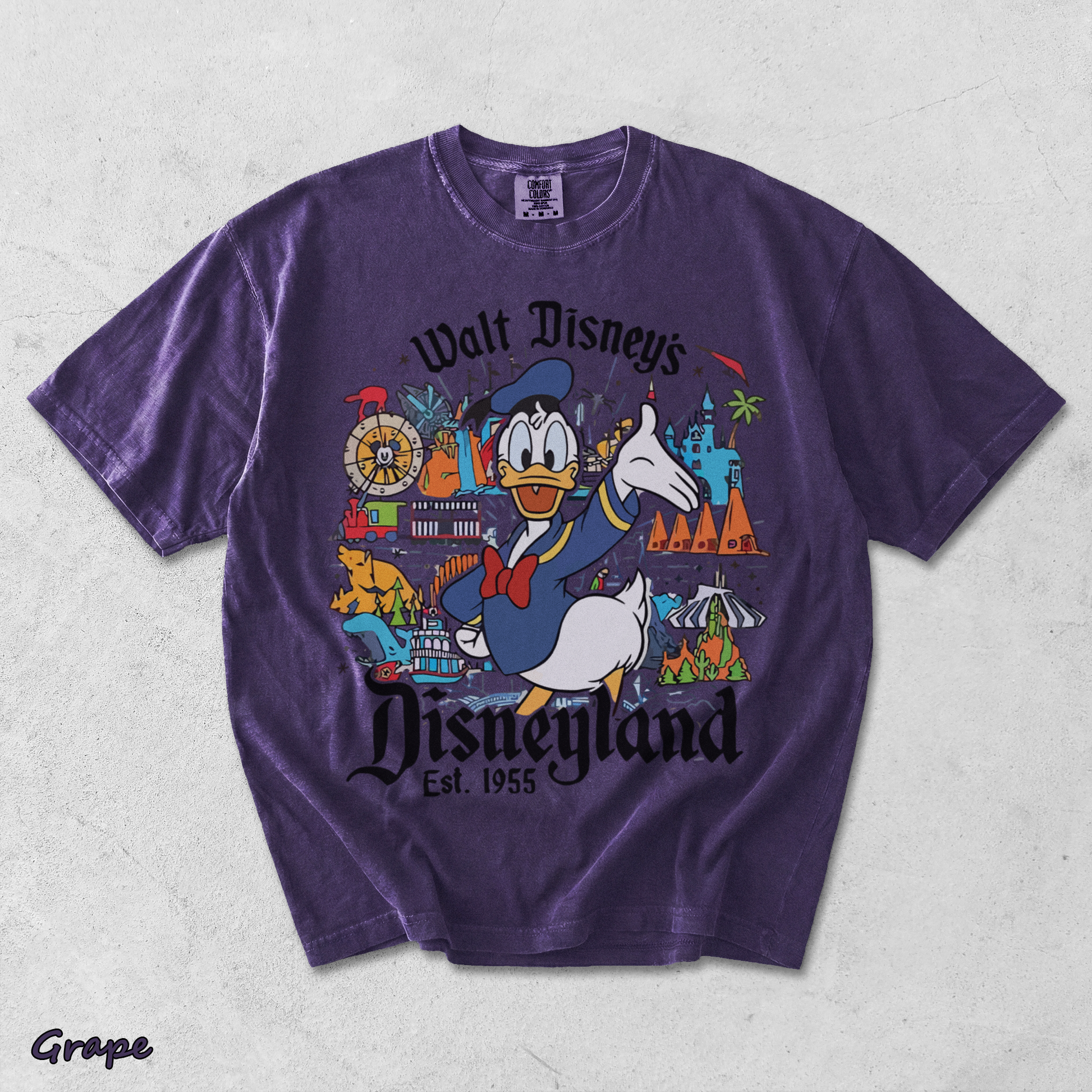 disney duck - Grape mockup