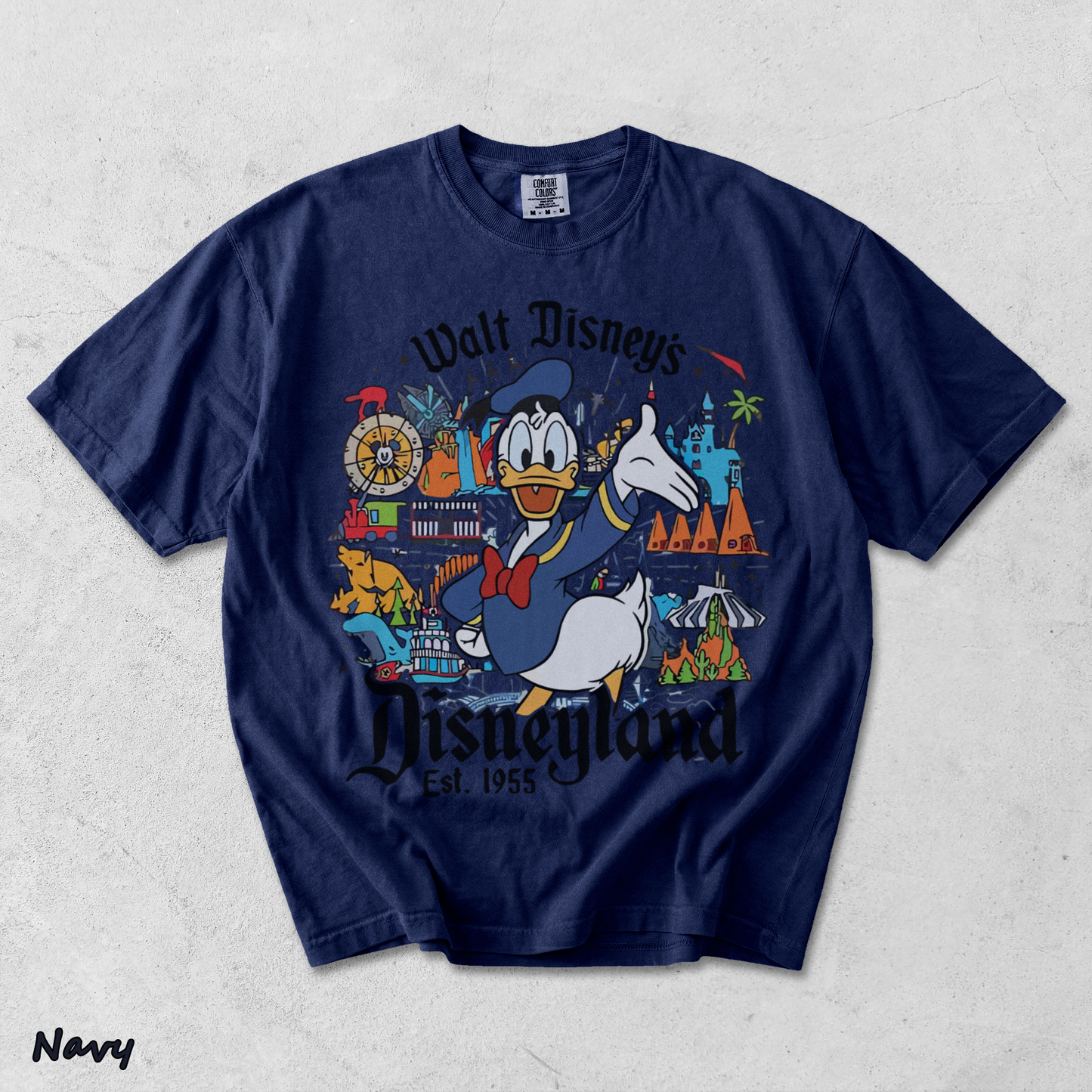disney duck - True Navy mockup