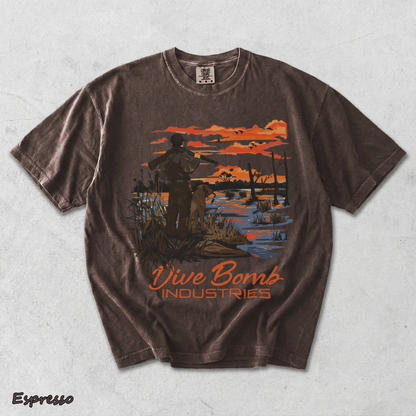 Dive Bomb Hunting - Espresso mockup