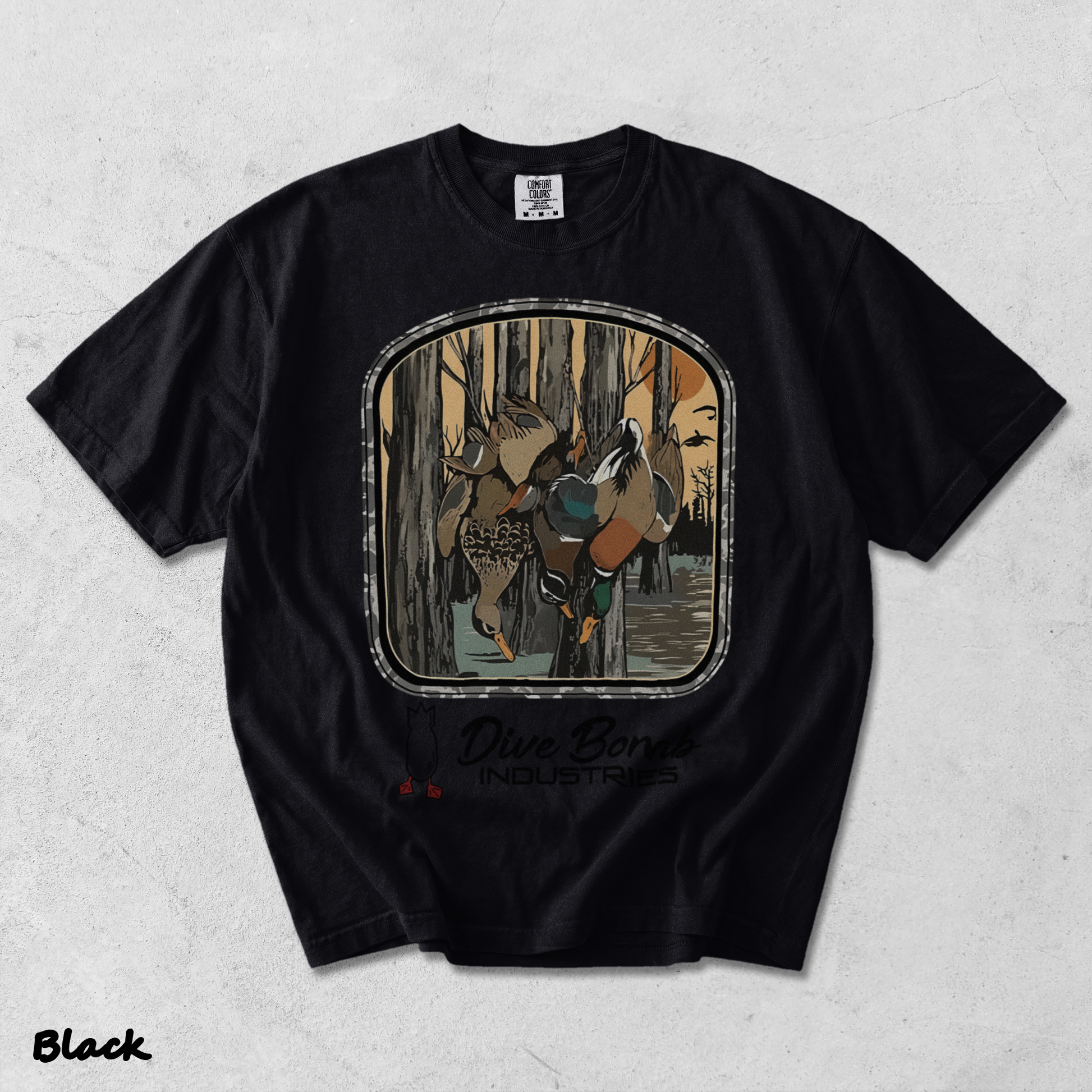 Dive Bomb S - Black mockup