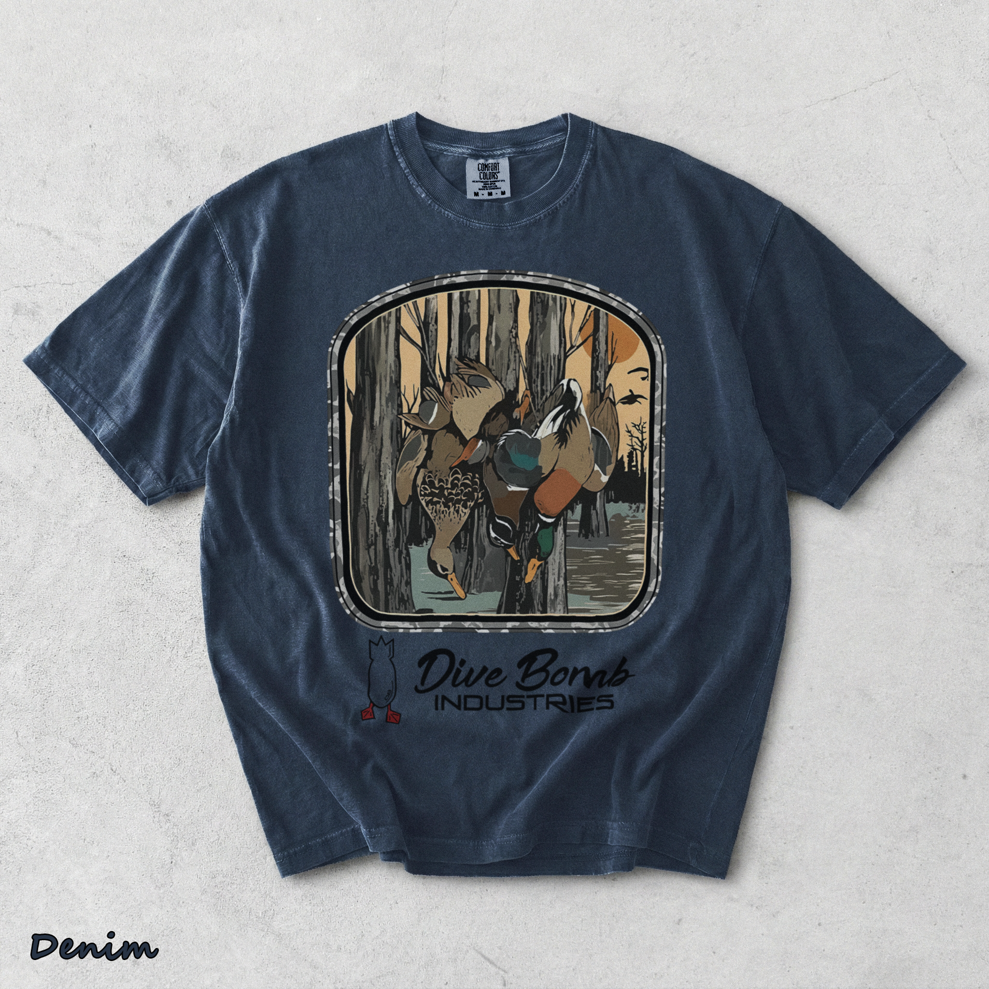 Dive Bomb S - Denim mockup