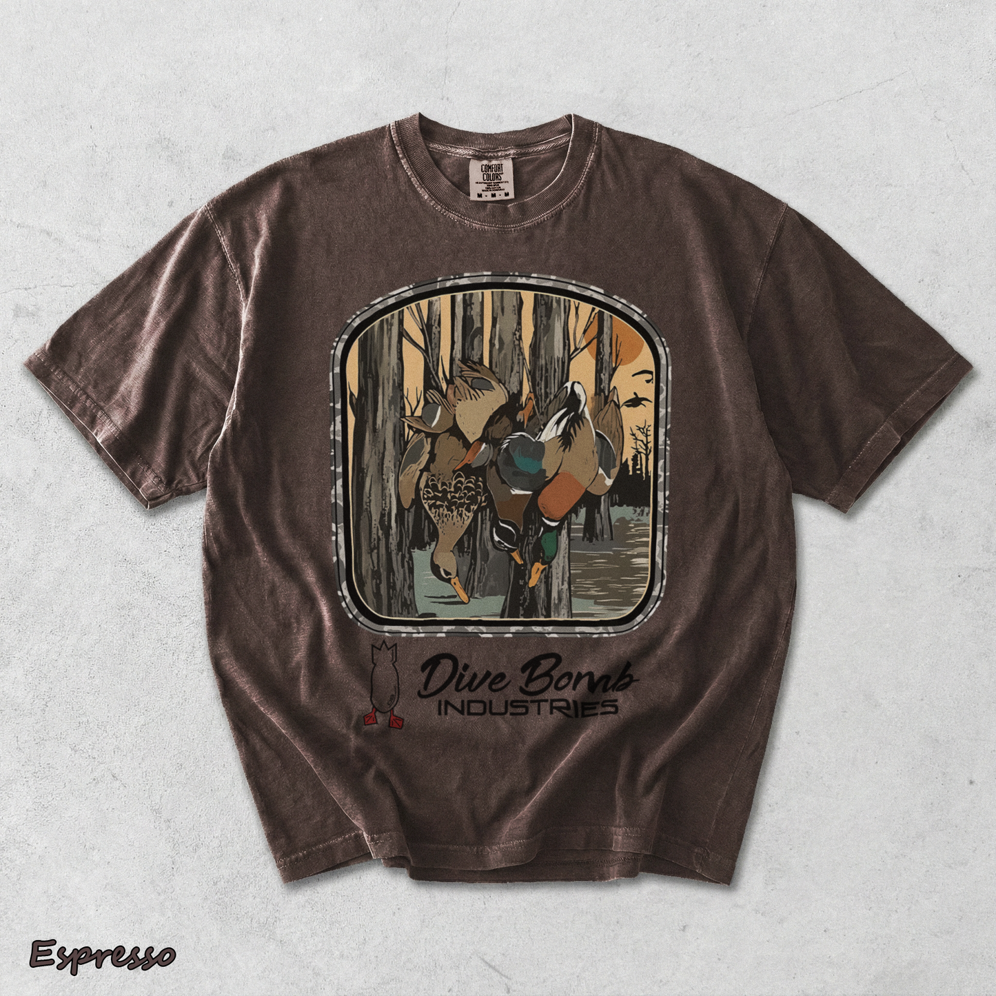Dive Bomb S - Espresso mockup