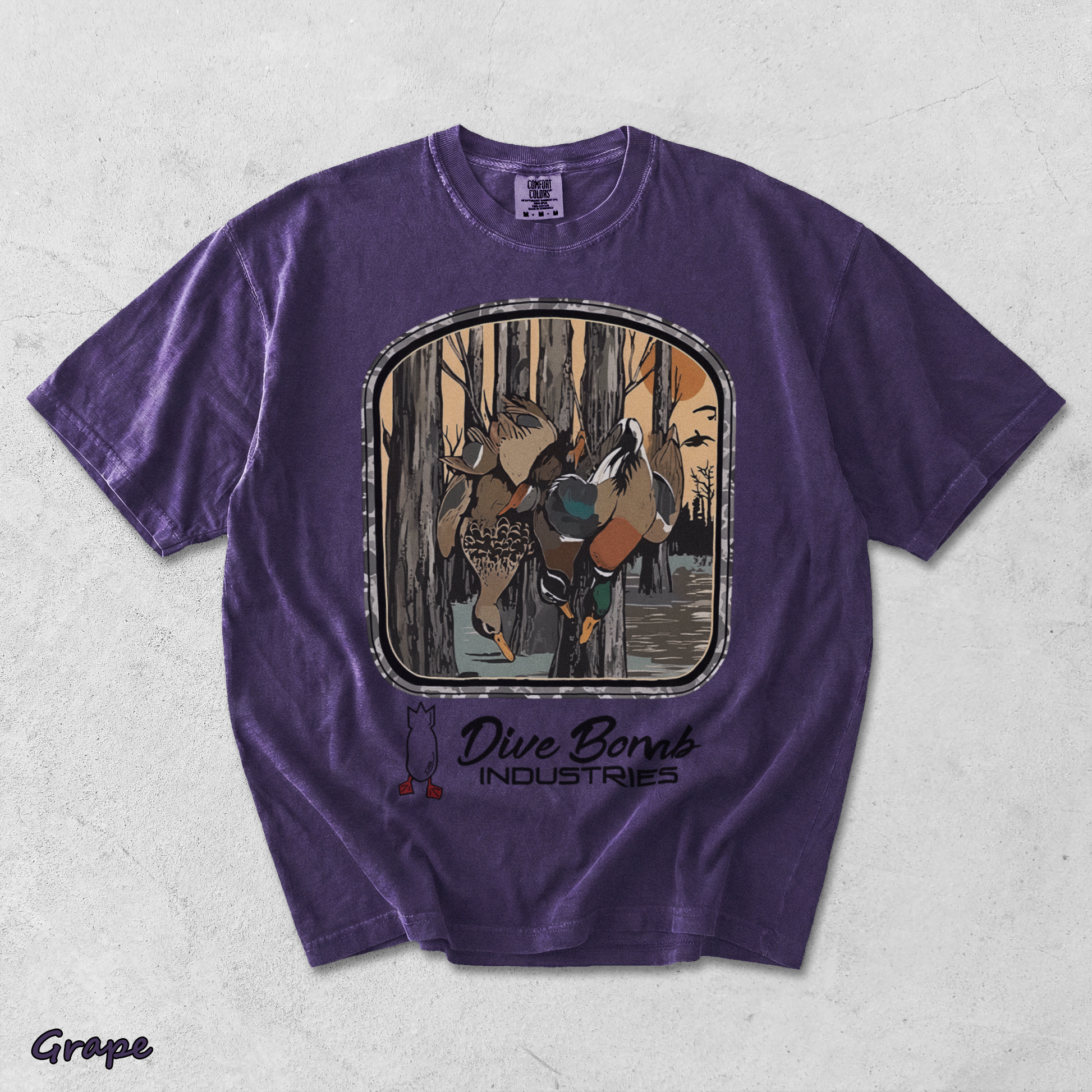 Dive Bomb S - Grape mockup