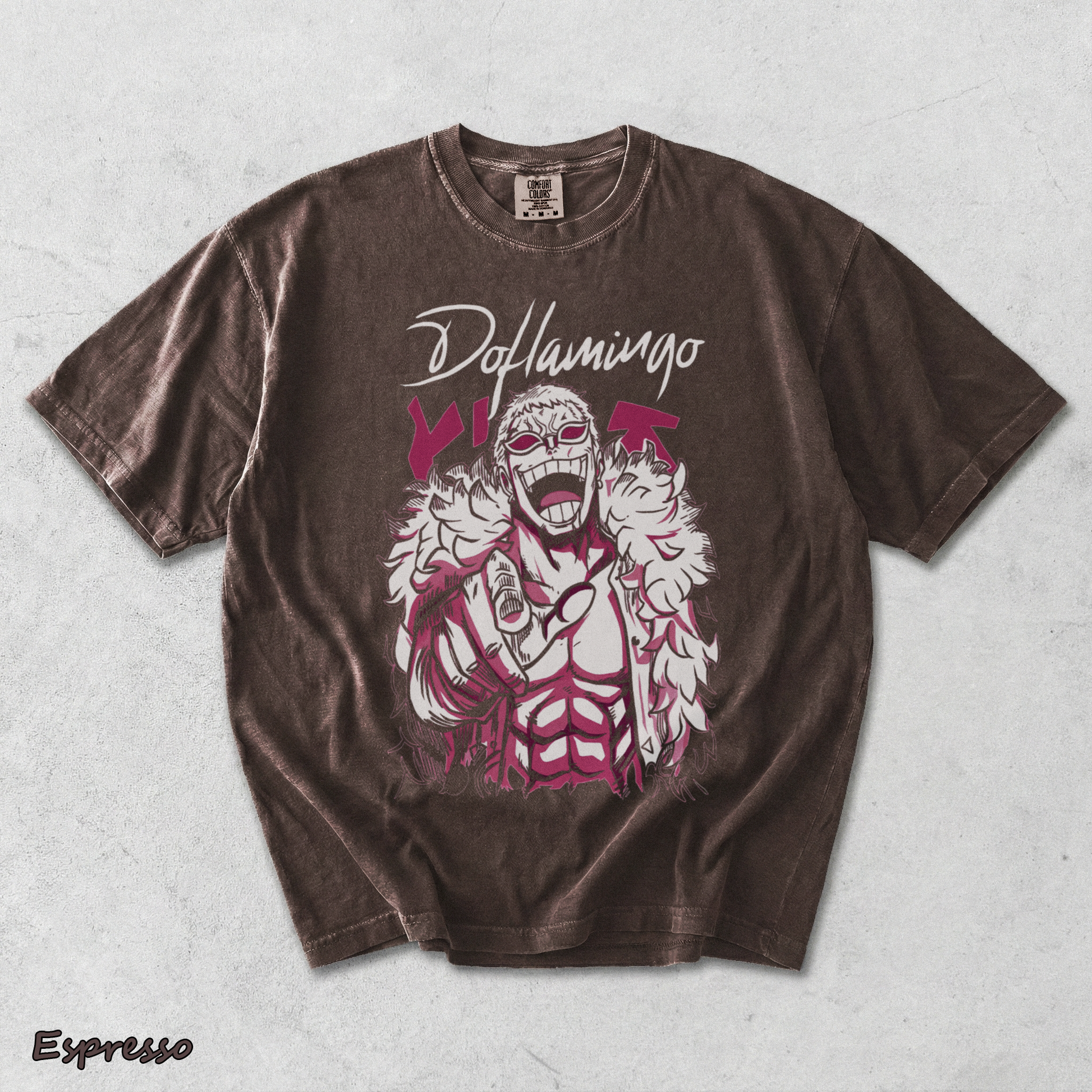 Doflamingo Front - Espresso mockup