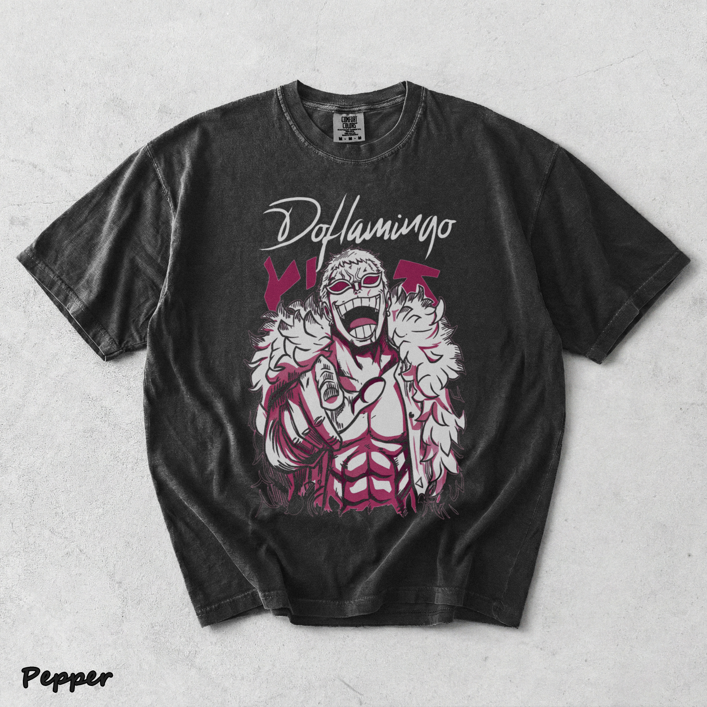 Doflamingo Front - Pepper mockup