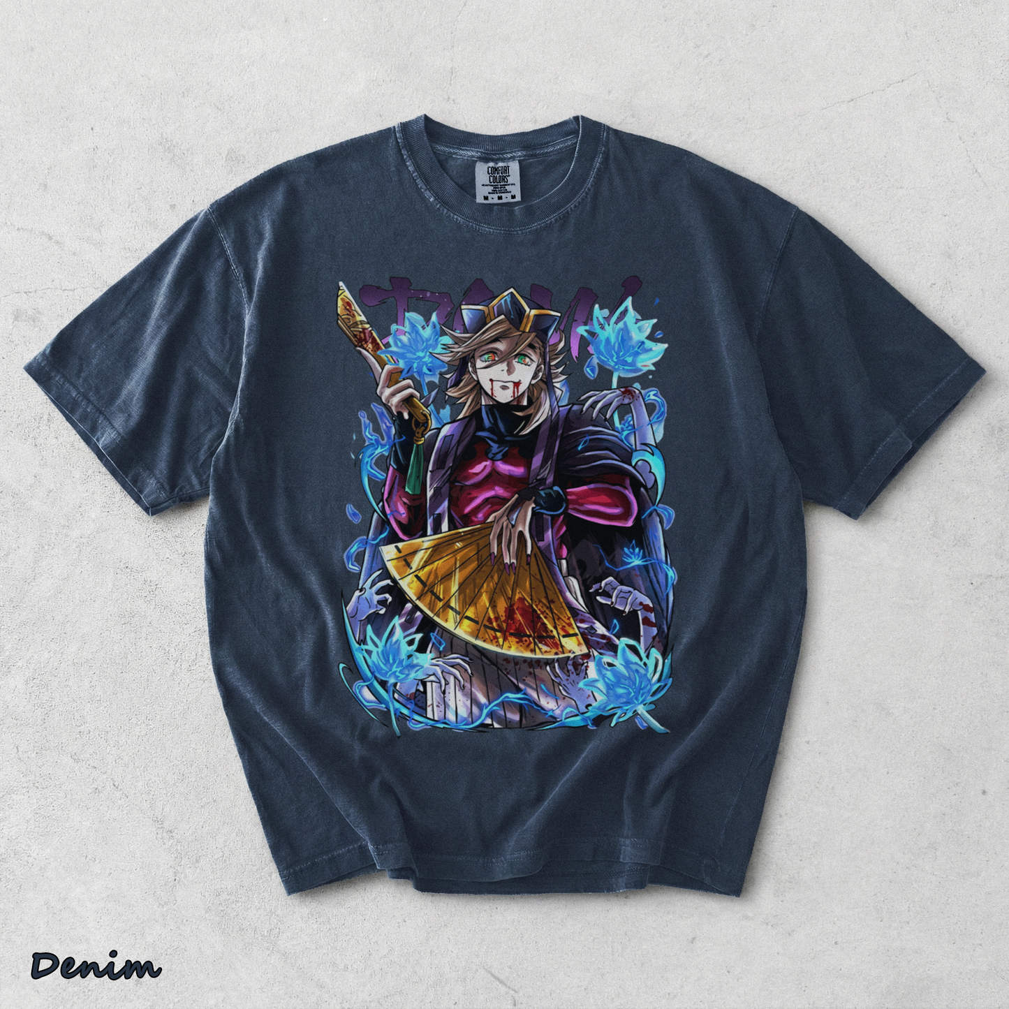 Doma Douma Upper moon 2 - Denim mockup