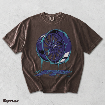 Dripping Rim Wheel - Espresso mockup