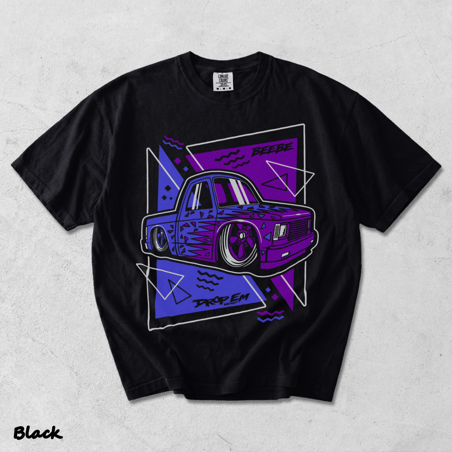 Drop Em 2 - Black mockup