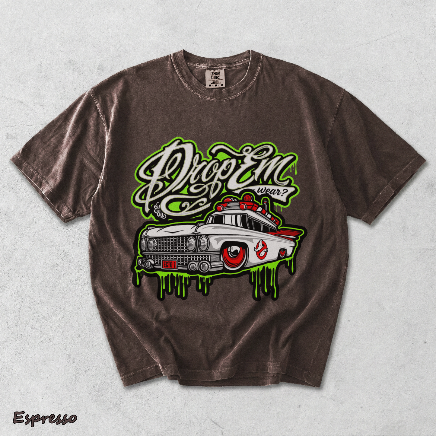 Drop Em Back - Espresso mockup