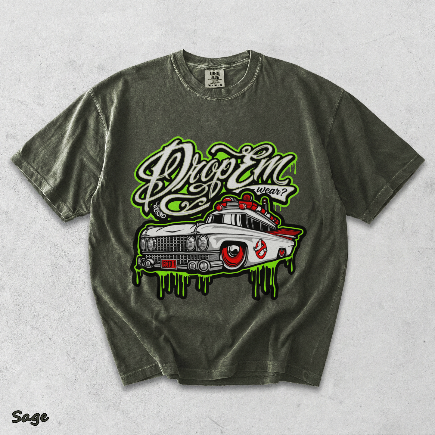 Drop Em Back - Sage mockup