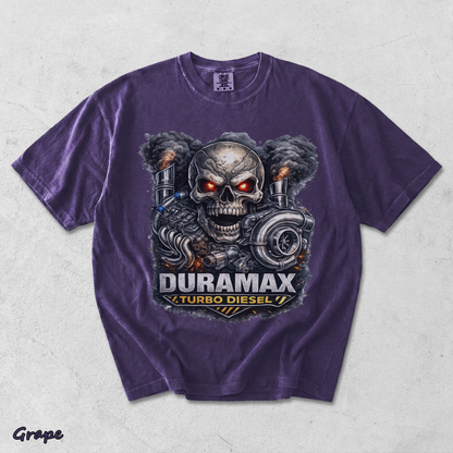 Duramax Turbo Diesel Skull - Grape mockup