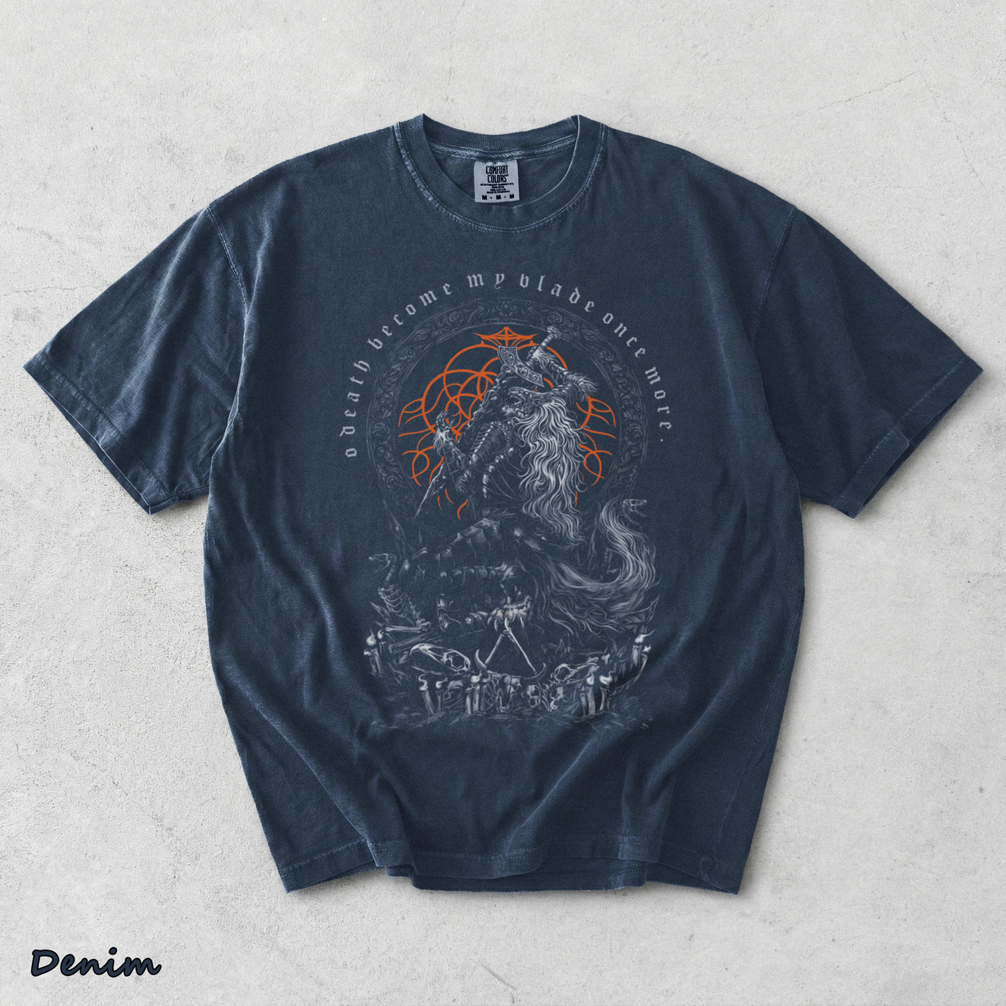 Elden Ring Maliketh The Black Blade - Denim mockup