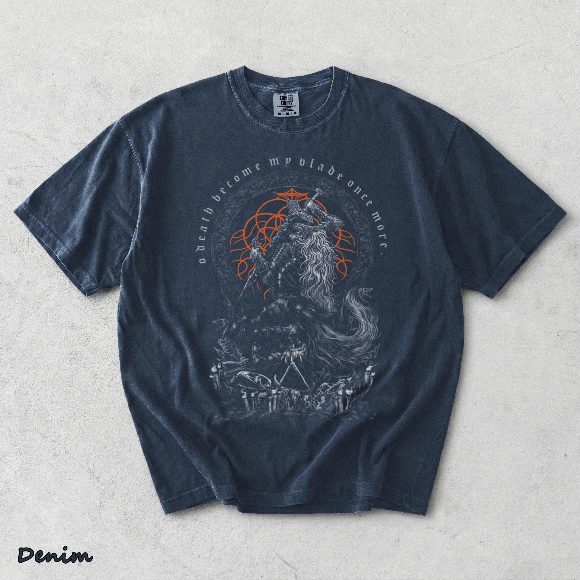 Elden Ring Maliketh The Black Blade - Denim mockup