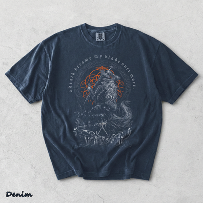 Elden Ring Maliketh The Black Blade - Denim mockup