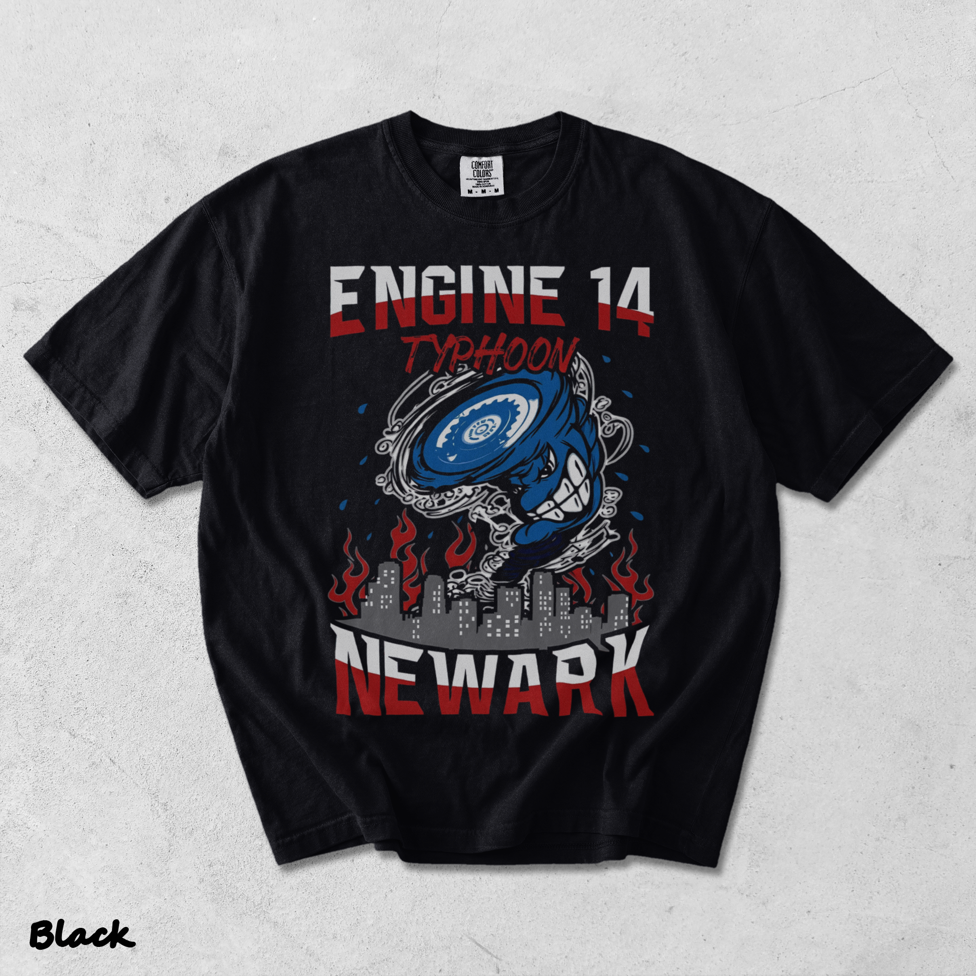 Engine 14 - Black mockup
