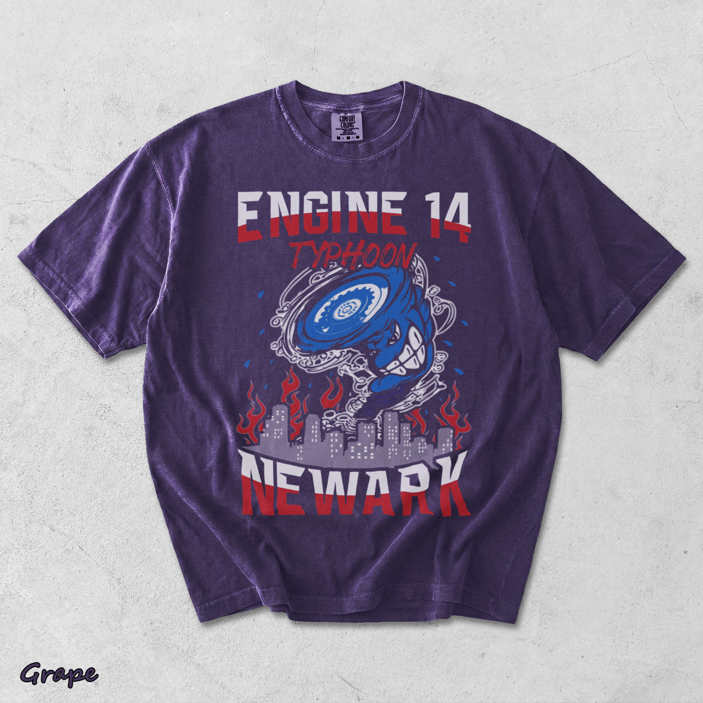 Engine 14 - Grape mockup