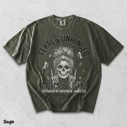 eral and Unhinged Moms Club - Sage mockup