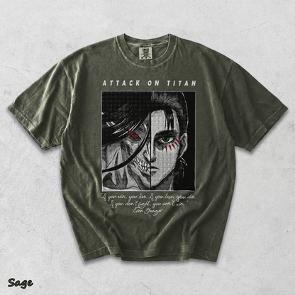 Eren Yeager Attack on Titan - Sage mockup