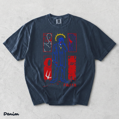 FAITH Horror Game - Denim mockup