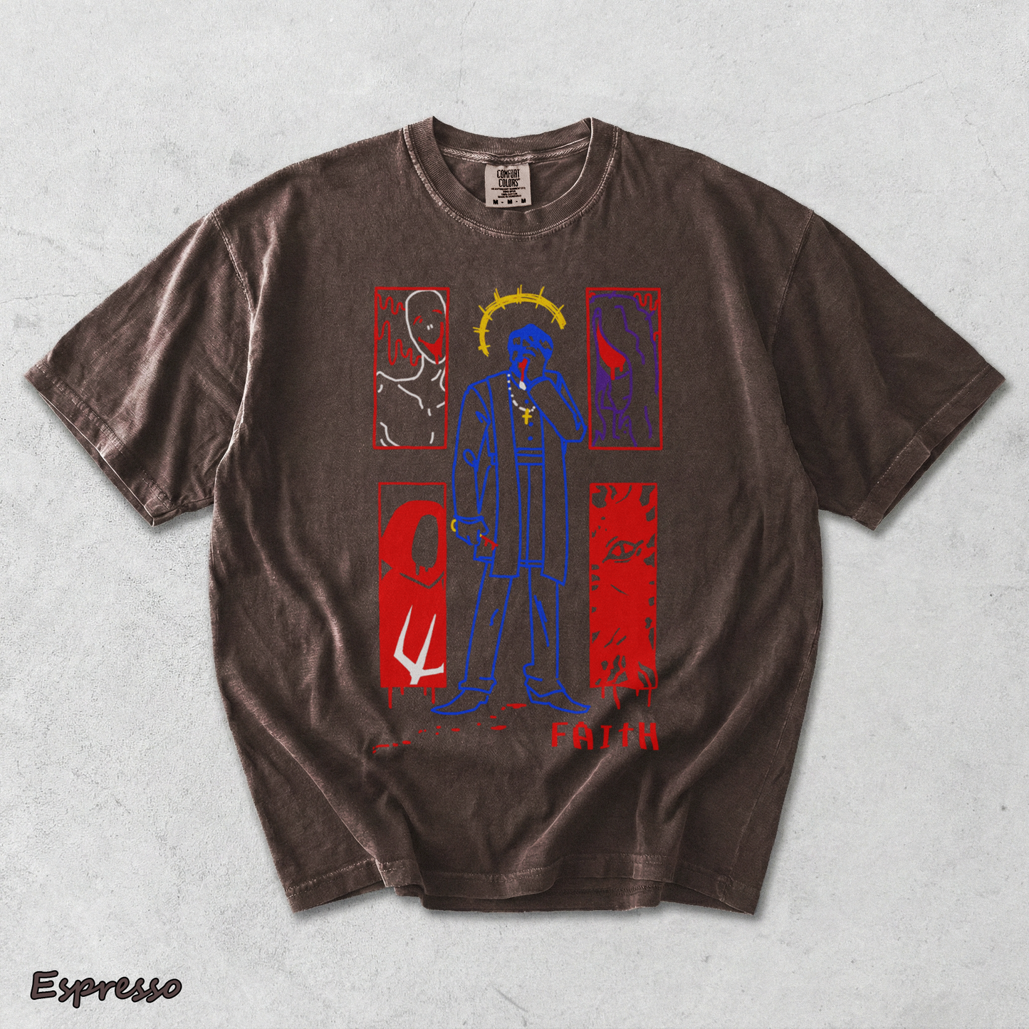 FAITH Horror Game - Espresso mockup