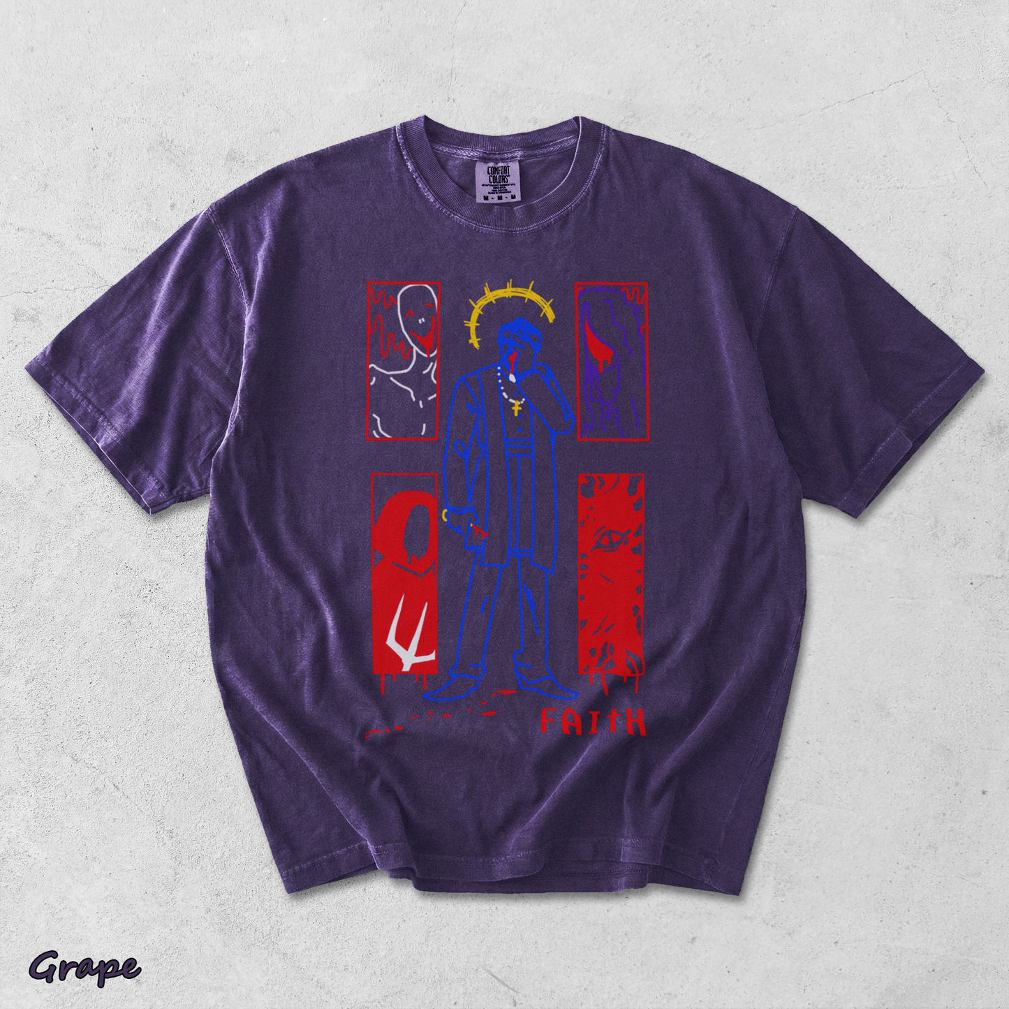 FAITH Horror Game - Grape mockup