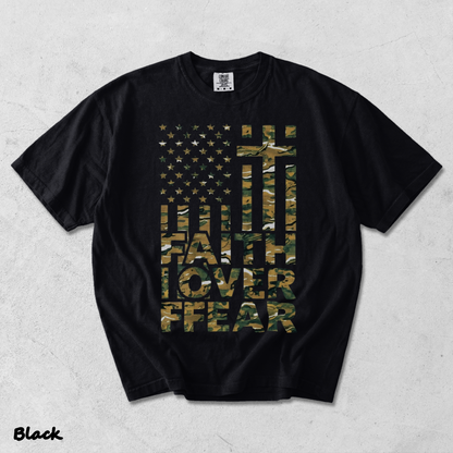 Faith Over Fear - Black mockup