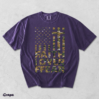 Faith Over Fear - Grape mockup