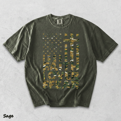 Faith Over Fear - Sage mockup