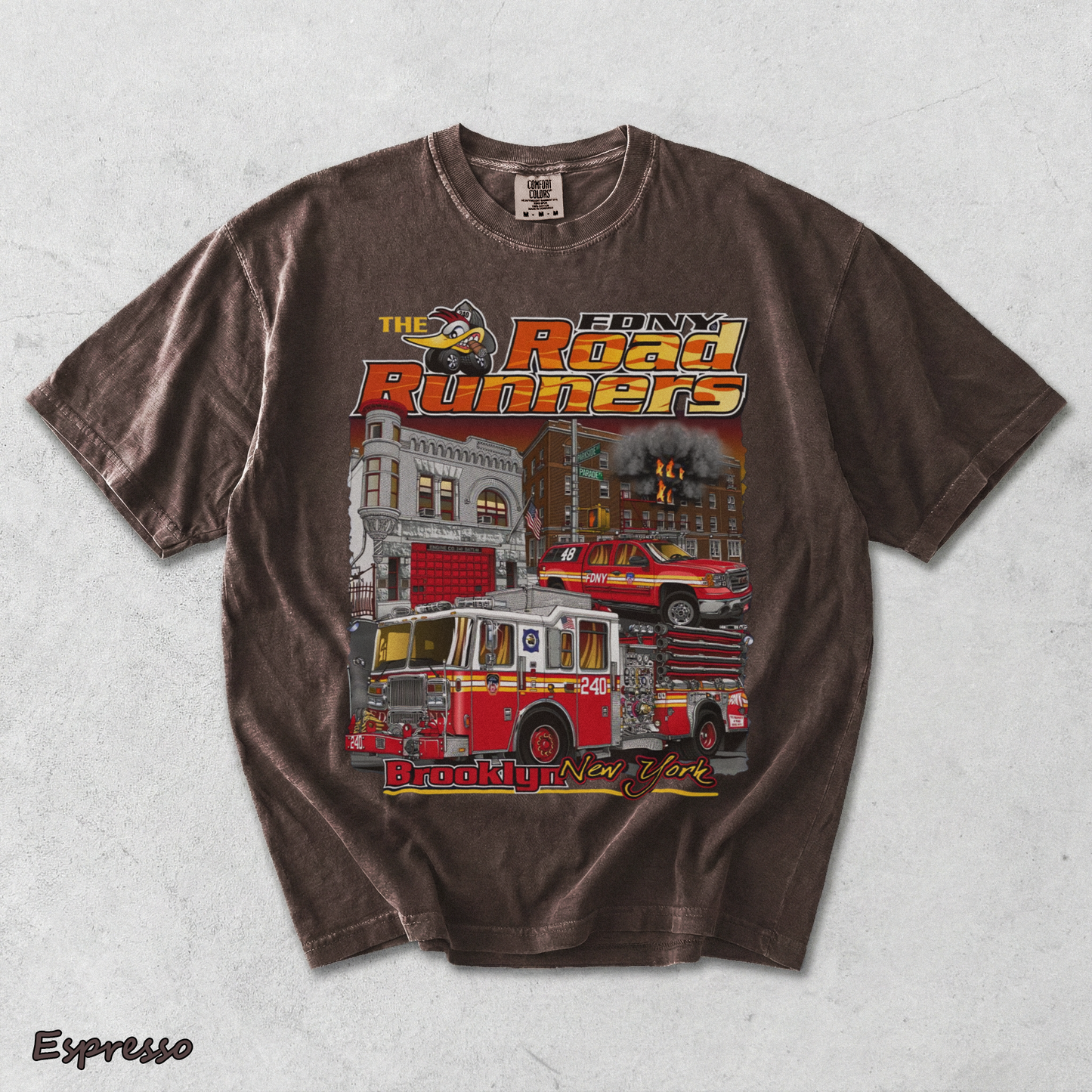 FDNY Road Runner - Espresso mockup