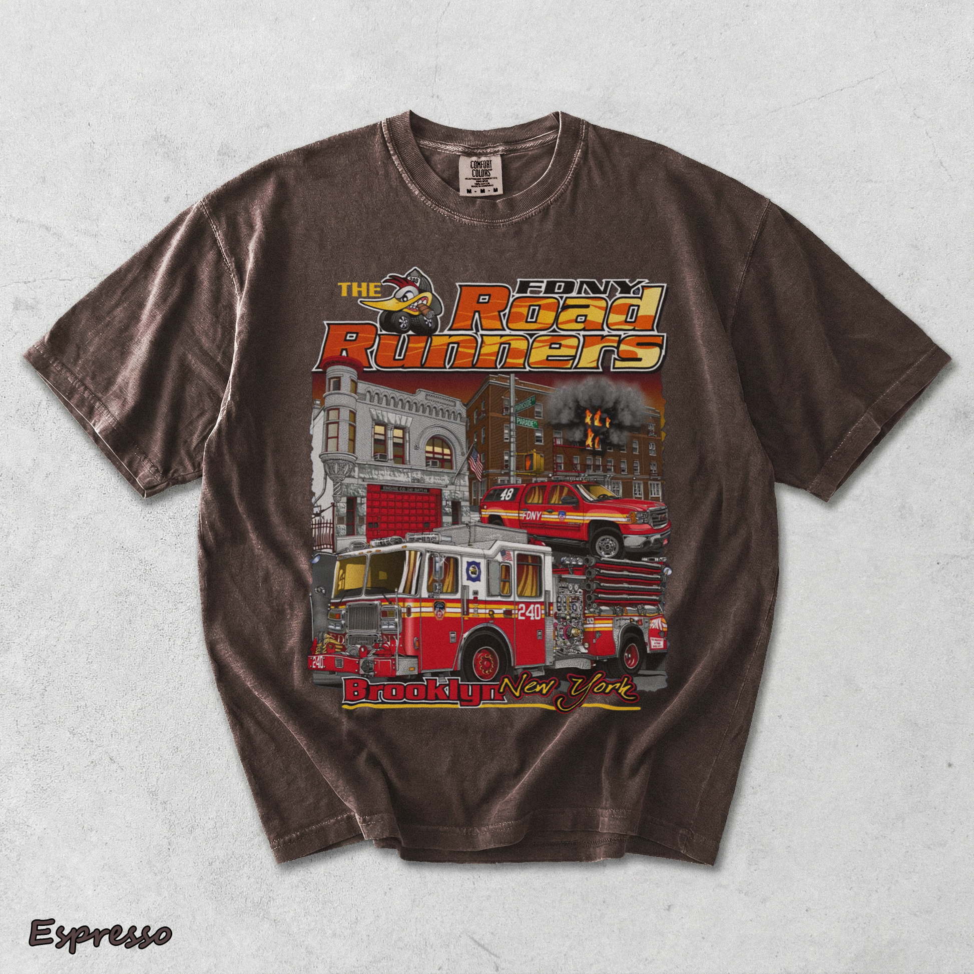 FDNY Road Runner - Espresso mockup