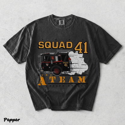 FDNY Squad 41 White - Pepper mockup