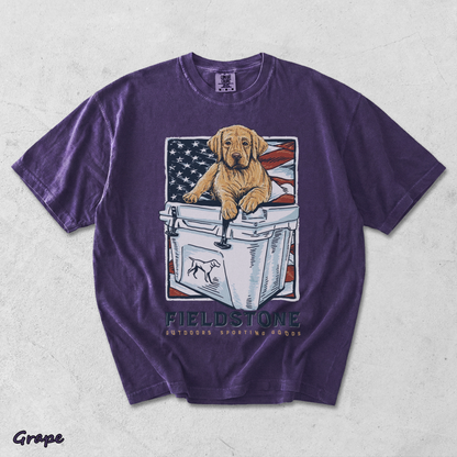 Fieldstone Cooler Puppy - Grape mockup