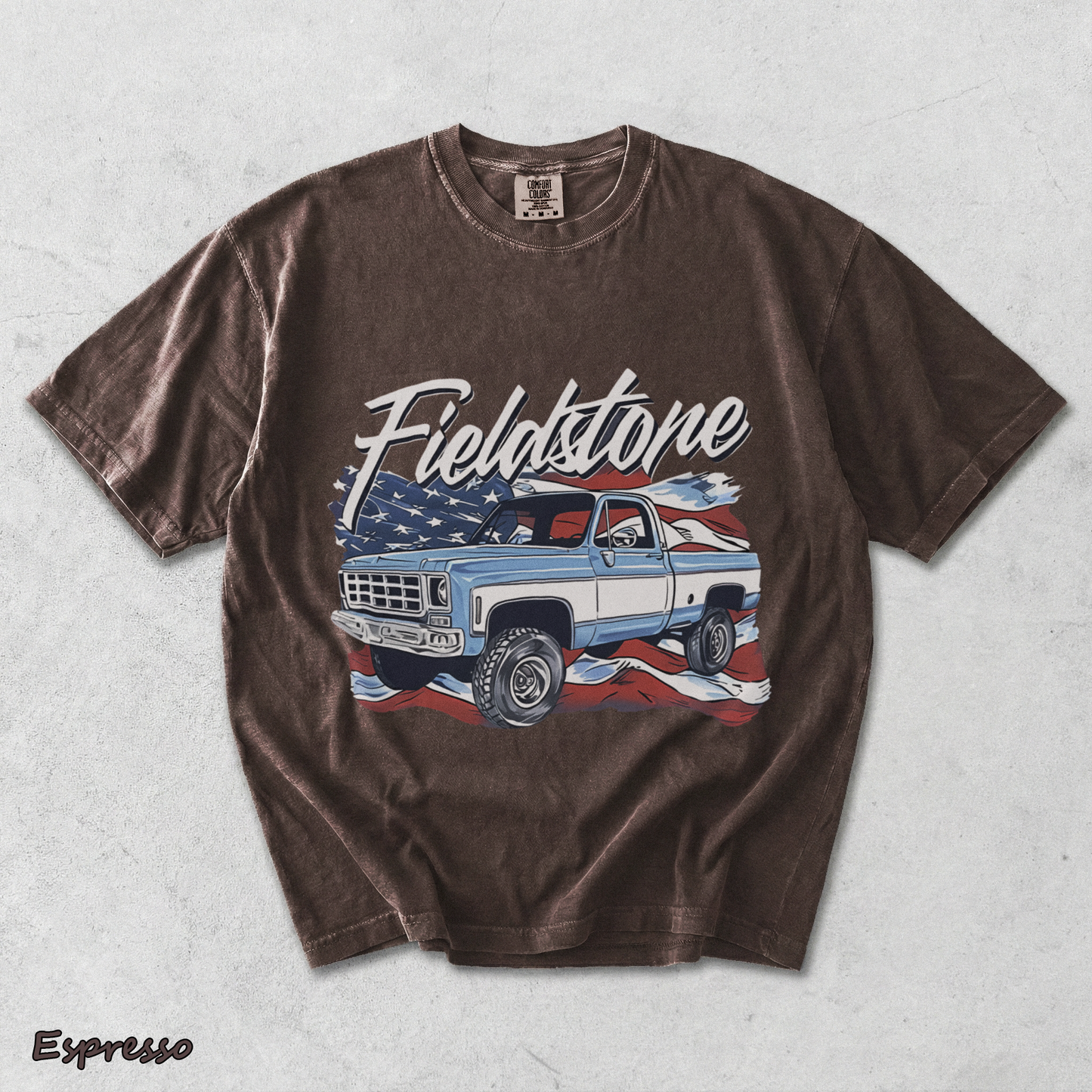 Fieldstone - Espresso mockup