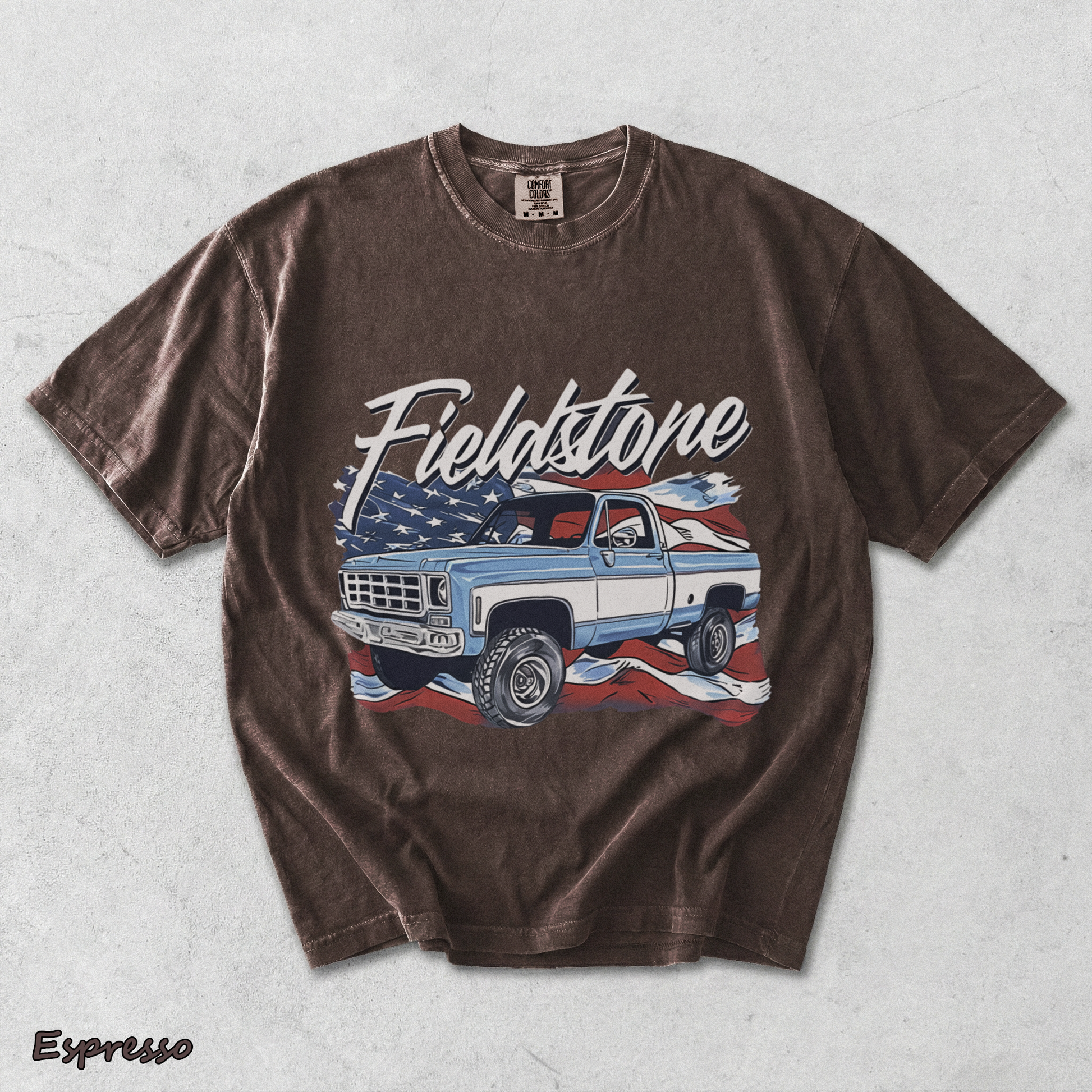 Fieldstone - Espresso mockup