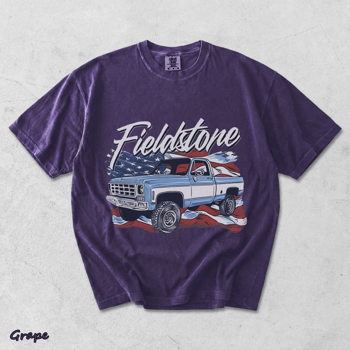 Fieldstone - Grape mockup