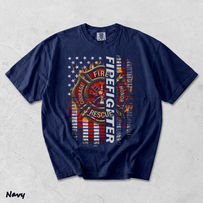 Firefighter - True Navy mockup